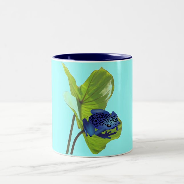 Tasse 2 Couleurs Grenouille de dard de poison (Centre)