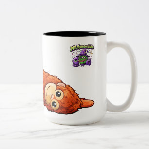 Tasse 2 Couleurs grenouille et singe