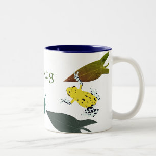 Tasse 2 Couleurs Grenouille verte