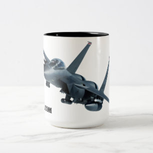 Tasse 2 Couleurs Grève Eagle Drinkware de F-15E