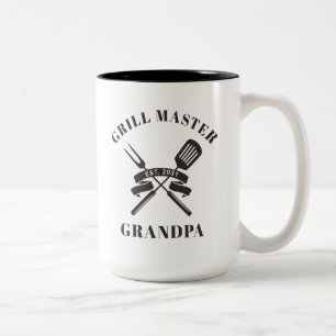Tasse 2 Couleurs Grill Master Grand-père Meilleur grand-père Person