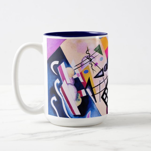 Tasse 2 Couleurs Grille noire, 1922 -  Kandinsky (Gauche)