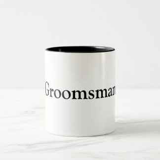 Tasse 2 Couleurs Groomsman