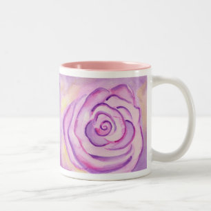 Tasse 2 Couleurs Gros Rose Lilac violet
