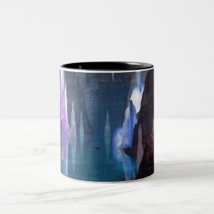 Tasse 2 Couleurs Grottes rayonnantes par boue nocturne