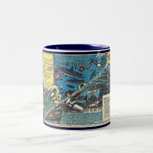 Tasse 2 Couleurs Groupe de travail ! Hélène d'annonce de bande