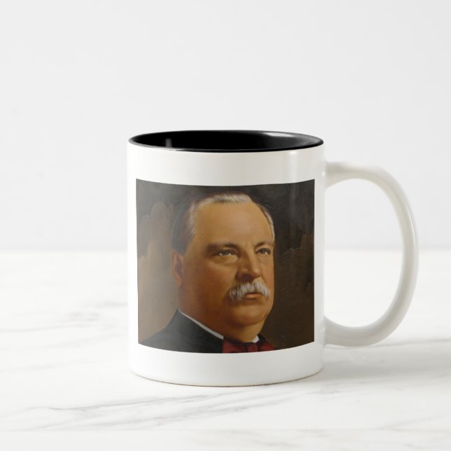 Tasse 2 Couleurs Grover Cleveland 22 & 24 (Droit)