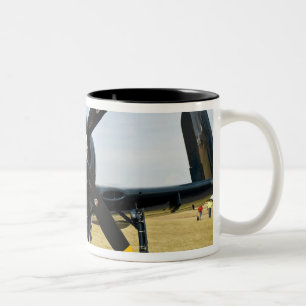 Tasse 2 Couleurs Grumman F8F Bearcat chasseur embarqué de la marine