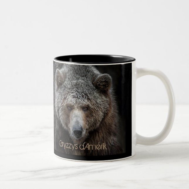 Tasse 2 Couleurs Gryzzys d'Amérik (Droit)