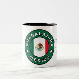 Tasse 2 Couleurs Guadalajara Mexique
