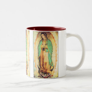 Tasse 2 Couleurs guadalupe, La Vergen de Guadalupe