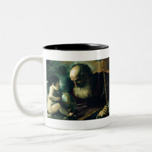 Tasse 2 Couleurs Guercino - Dieu le Père et l'Ange - 1620 - Peintur