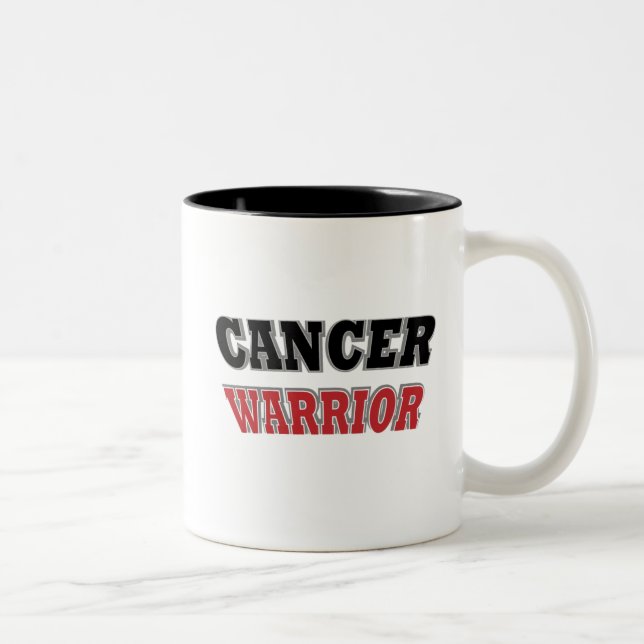 Tasse 2 Couleurs Guerrier de Cancer (Droit)