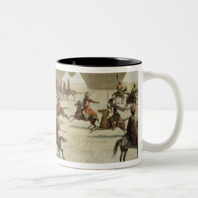 Tasse 2 Couleurs Guerriers kurdes et tatars chez Sadar Abbat, (Droit)