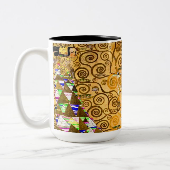 Tasse 2 Couleurs Gustav Klimt Arbre de vie (Gauche)