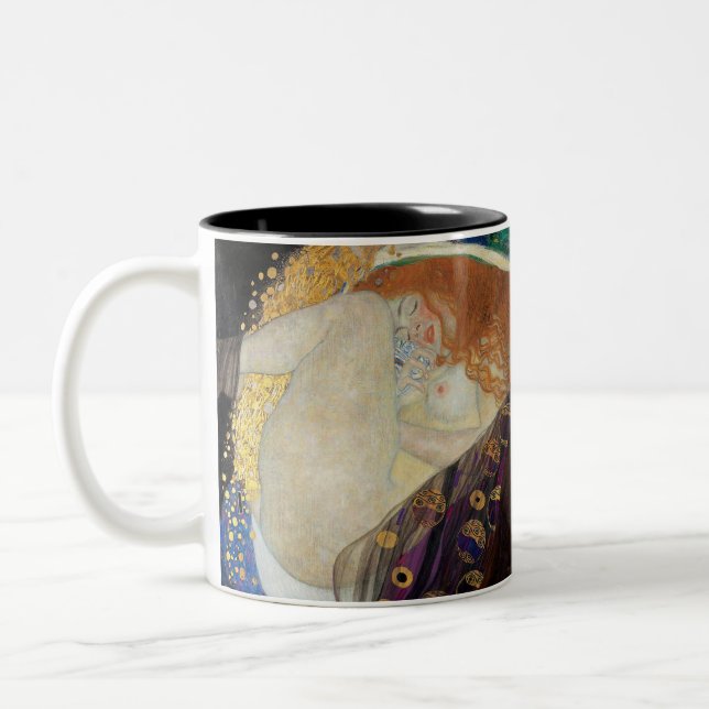 Tasse 2 Couleurs Gustav Klimt - Danae (Gauche)