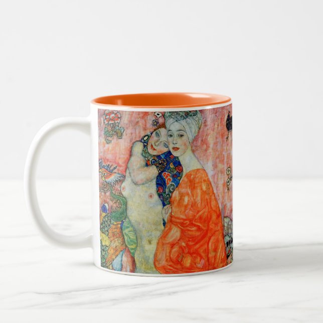 Tasse 2 Couleurs Gustav Klimt - Femmes amis (Gauche)