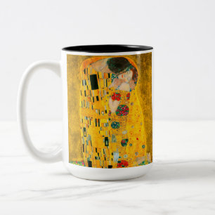 Tasse 2 Couleurs Gustav Klimt Le Baiser