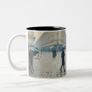 Tasse 2 Couleurs Gustave Caillebotte - Jour de la Pluie de Paris St