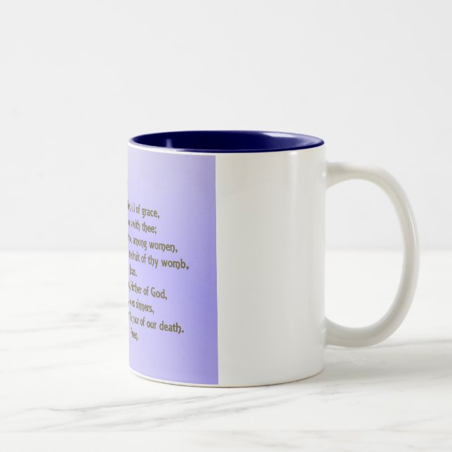 Tasse 2 Couleurs Hail Mary ~ customizable (Droit)
