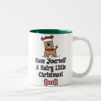 Tasse 2 Couleurs HairyChristmas