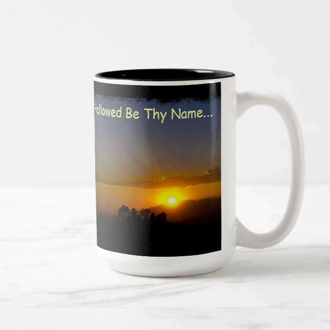 Tasse 2 Couleurs Hallow Be Thame Name (Droit)