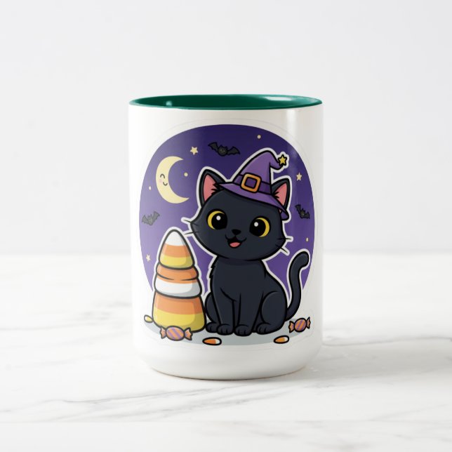 Tasse 2 Couleurs Halloween (Centre)