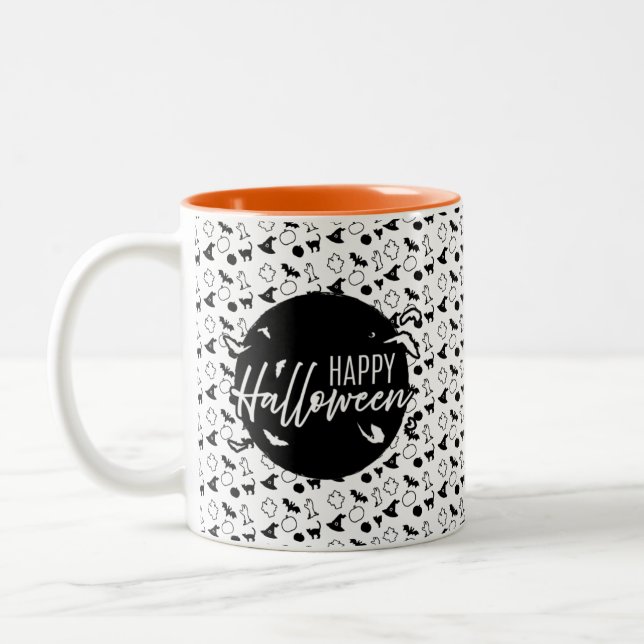 Tasse 2 Couleurs Halloween  (Gauche)