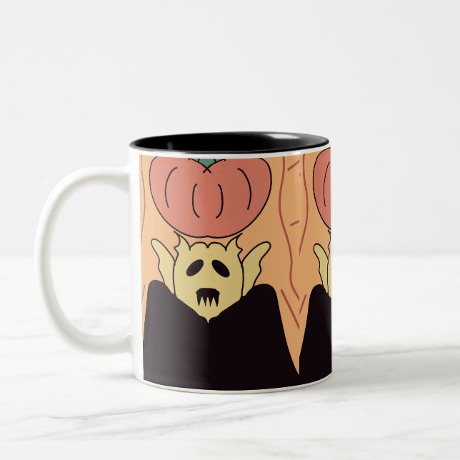 Tasse 2 Couleurs Halloween (Gauche)