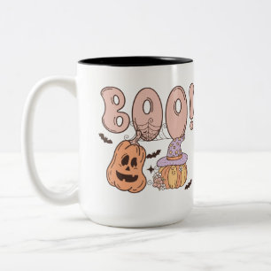 Tasse 2 Couleurs Halloween Boo