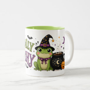 Tasse 2 Couleurs Halloween complètement sorcière