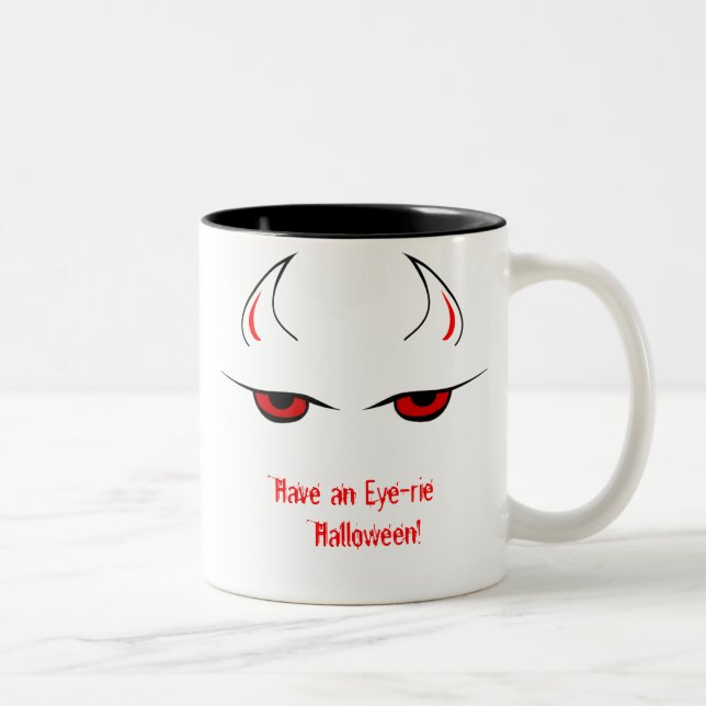 Tasse 2 Couleurs Halloween_Devil Eyes (Droit)
