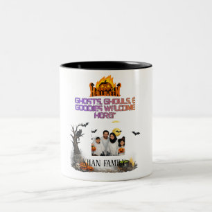 Tasse 2 Couleurs Halloween, famille Halloween, Halloween personnali