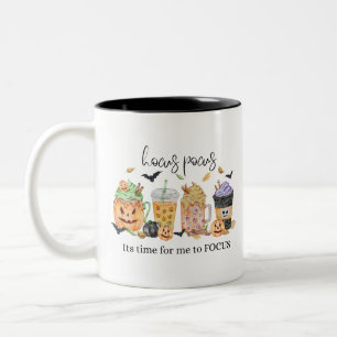 TASSE 2 COULEURS HALLOWEEN MODERNE HOCUS POCUS