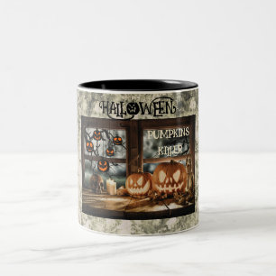 Tasse 2 Couleurs Halloween, Tueur de Citrouilles, Épouvantable