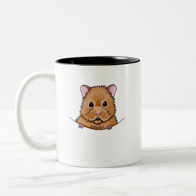 Tasse 2 Couleurs Hamster KiniArt (Gauche)