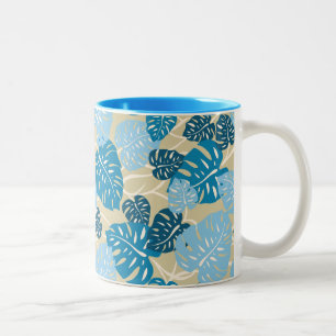 Tasse 2 Couleurs Hanger Cliff Hawaiian Monstera Leaf