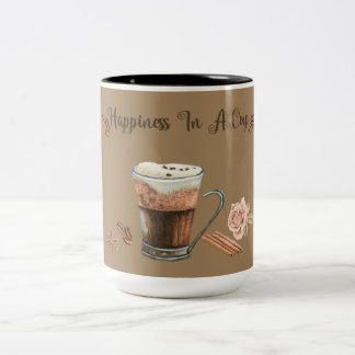 TASSE 2 COULEURS HAPPINESS IN A CUP