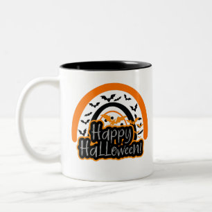 Tasse 2 Couleurs Happy Halloween mignonne Ghost Boo