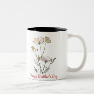 Tasse 2 Couleurs Happy Mother's Day