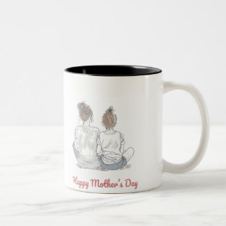Tasse 2 Couleurs Happy Mother's Day