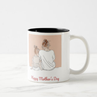 Tasse 2 Couleurs Happy Mother's Day