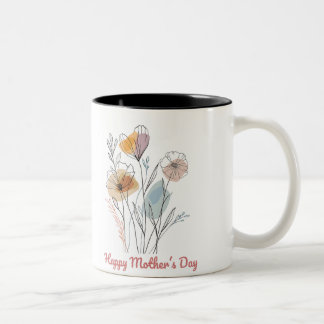 Tasse 2 Couleurs Happy Mother's Day
