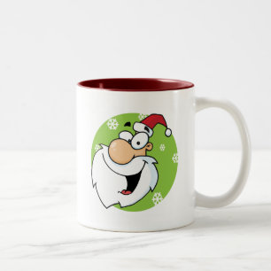 Tasse 2 Couleurs Happy Santa Clause T-shirts and Gifts