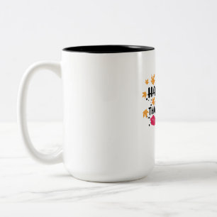 Tasse 2 Couleurs Happy Thanksgiving