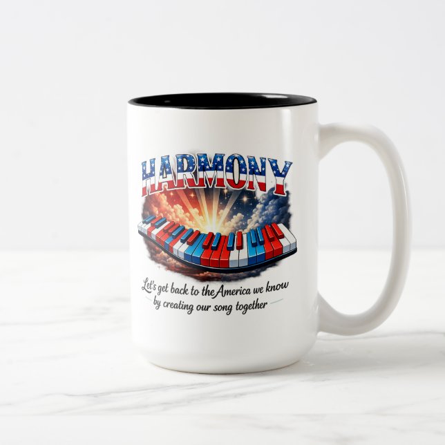 TASSE 2 COULEURS HARMONIE (Droit)