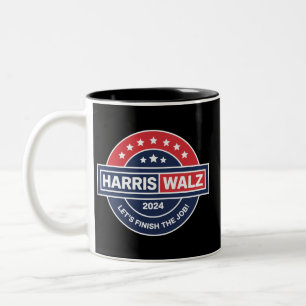 Tasse 2 Couleurs Harris Walz 24 Kamala Harris Madame Présidente 202