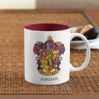 Tasse 2 Couleurs Harry Potter personnalisé | Blason de la maison Gr