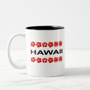 Tasse 2 Couleurs Hawaii Aloha Flower Bands couleur claire