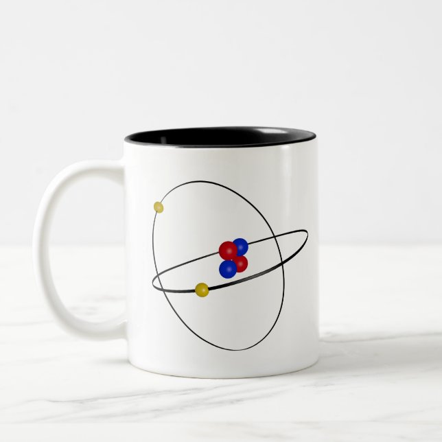 Tasse 2 Couleurs Helium Atom (Gauche)